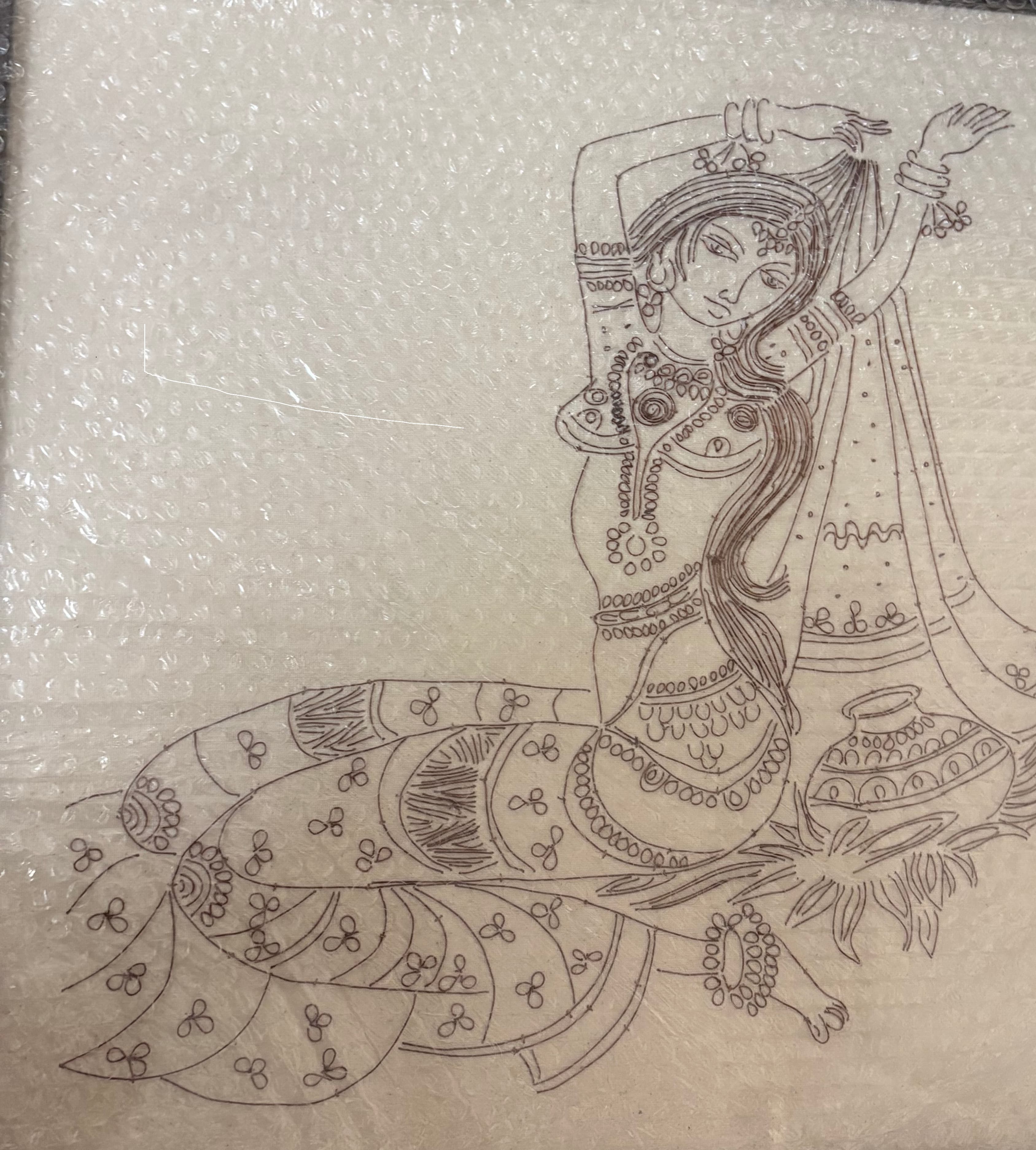 Milana — Heritage Copper Bas-Relief