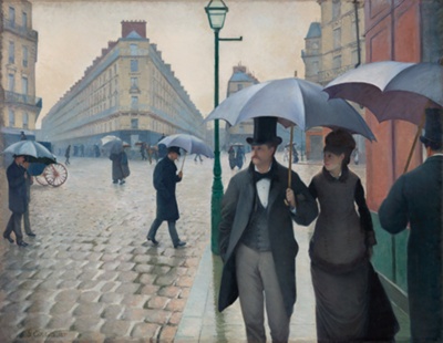 Paris Street; Rainy Day Fine Art Print