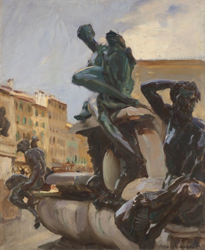 Fountain of Neptune Fine Art Print
