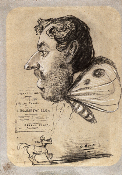 Caricature of Jules Didier Fine Art Print